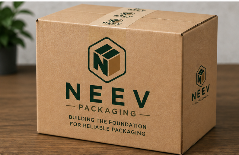 Preview of an upcoming Neev Packaging custom corrugated box